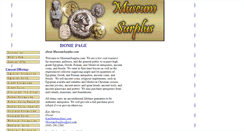 Desktop Screenshot of museumsurplus.com